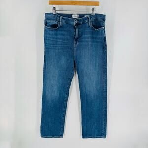 FRAME Le High Straight Medium Wash High Rise Jeans Women’s Size 33